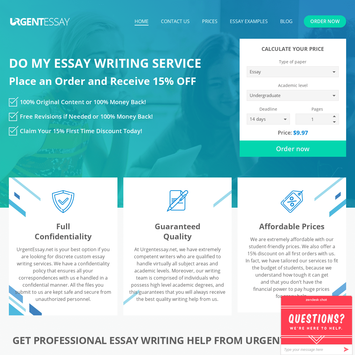 Urgent Essay Net- Your Best Essay Writing Service With Reliable Writers