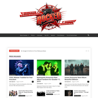 Rocked - Source For Rock & Metal Everything - Rocked