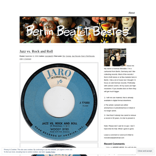Berlin Beatet Bestes | A blog mainly about odd German 45 rpm records. New records every Thursday.