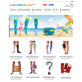 ColorMeSocks, Sokken en Sportsokken in meer dan 50 kleuren en dessins!