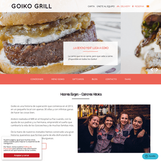GOIKO GRILL - Hacemos Burgers - Cocinamos Historias