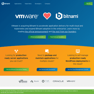 Bitnami: Packaged Applications for Any Platform - Cloud, Container, Virtual Machine
