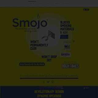 Smojo Brand of Permanent Smoking Screen