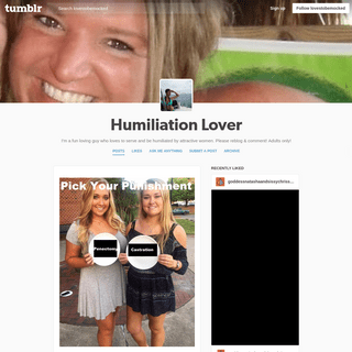 Humiliation Lover