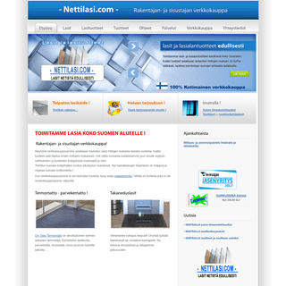 Nettilasi.com - Rakentajan- ja sisustajan verkkokauppa