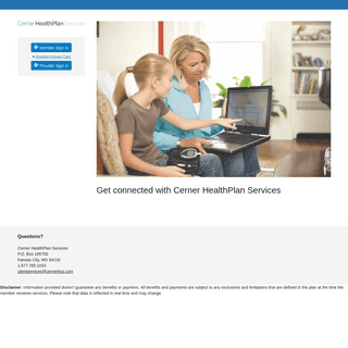 Home - Cerner HealthPlan Services.com