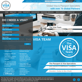 Welcome | The Visa Team