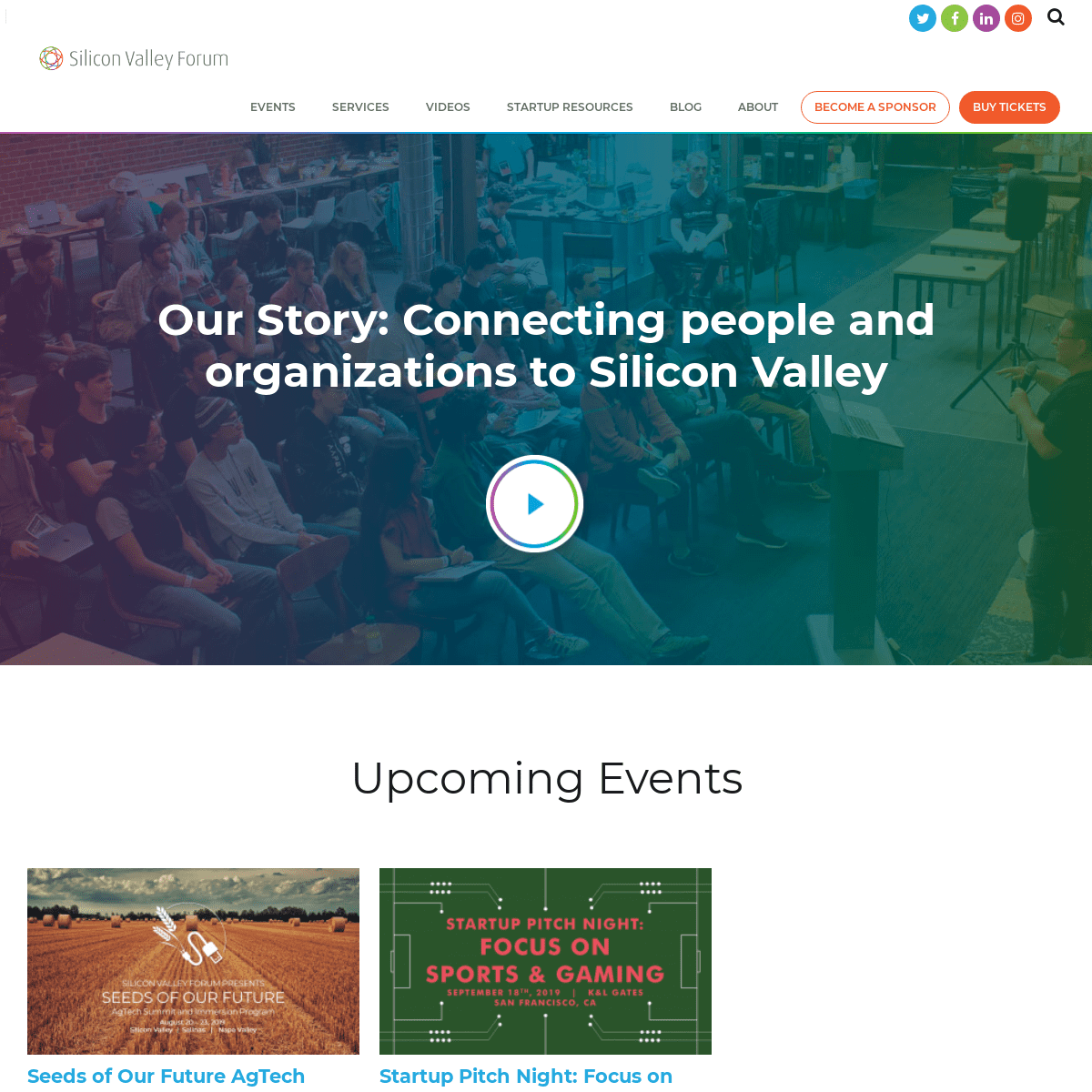 Silicon Valley Forum | For the best in Silicon Valley events