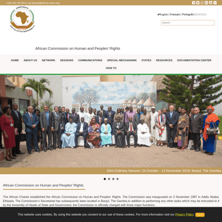 African Commission on Human and Peoples' Rights 