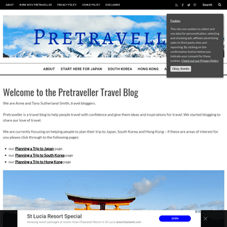 Home Page - Pretraveller