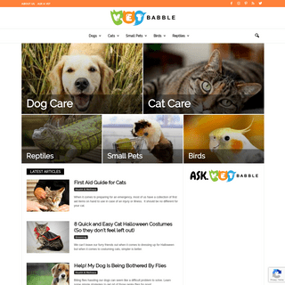 VetBabble | Your Home for Helpful, Fun and Factual Pet Care Info