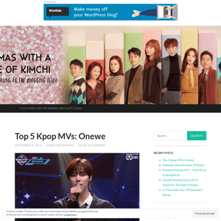 Dramas with a Side of Kimchi | Taking Blogging to the Fangirl Level