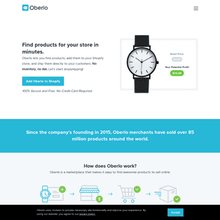 Oberlo Dropshipping – Find Products to Sell on Shopify With Oberlo!