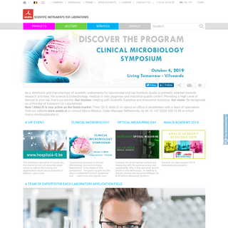 Analis Home Page