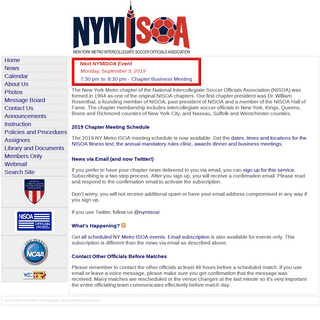 NY Metro ISOA Home Page