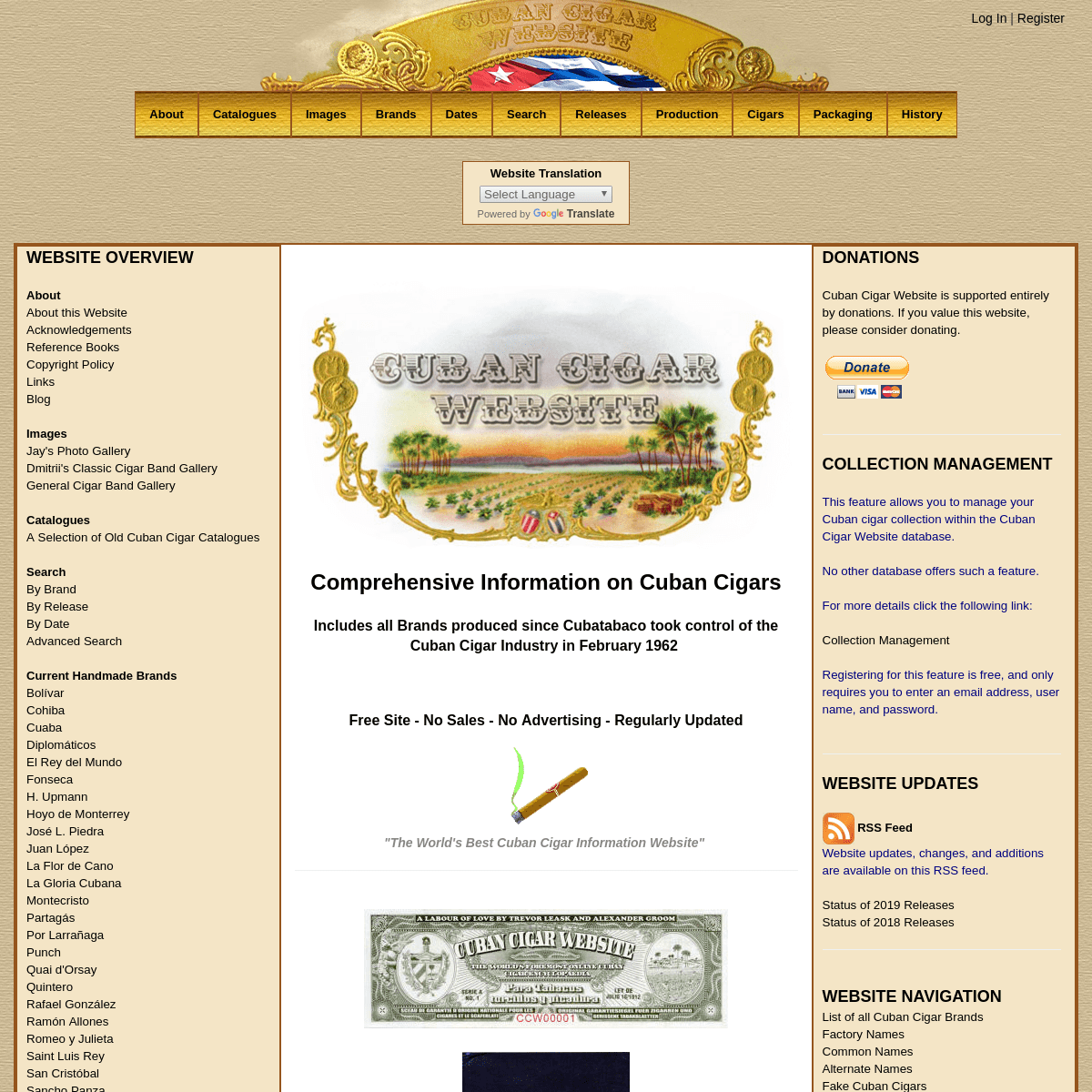 The World's Best Cuban Cigar Information Website | Cuban Cigar Website