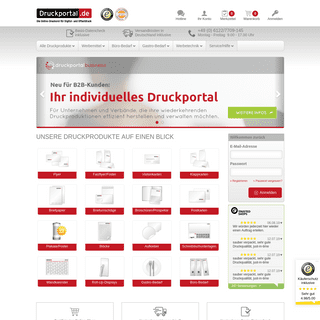 Online-Druckerei Druckportal.de | Professionelle Drucksachen online