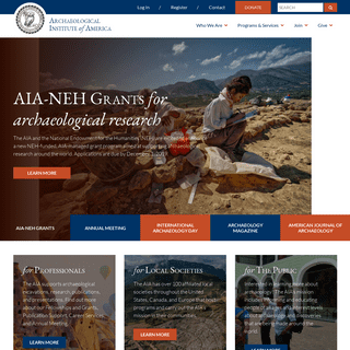 Archaeological Institute of America - Archaeology - Site Preservation