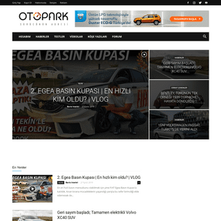 OTOPARK.COM - Sürücünün Adresi | Otomobil Haberleri ve Test Sürüşleri