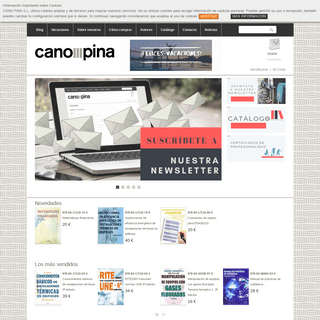 CANO PINA  - Libros técnicos y reglamentos para la formación de instaladores 