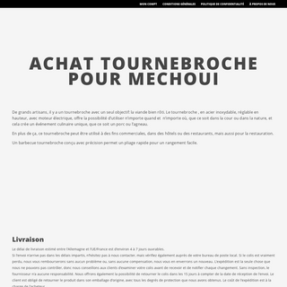 A complete backup of tournebroche-boutique.fr