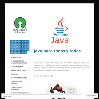 Java a tu alcance – Un blog para estudiantes y profesionales del lenguaje Java