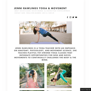 Jenni Rawlings Yoga & Movement