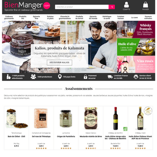 BienManger.com - Epicerie fine, Produits bio, Cadeaux gourmands et Produits du terroir
