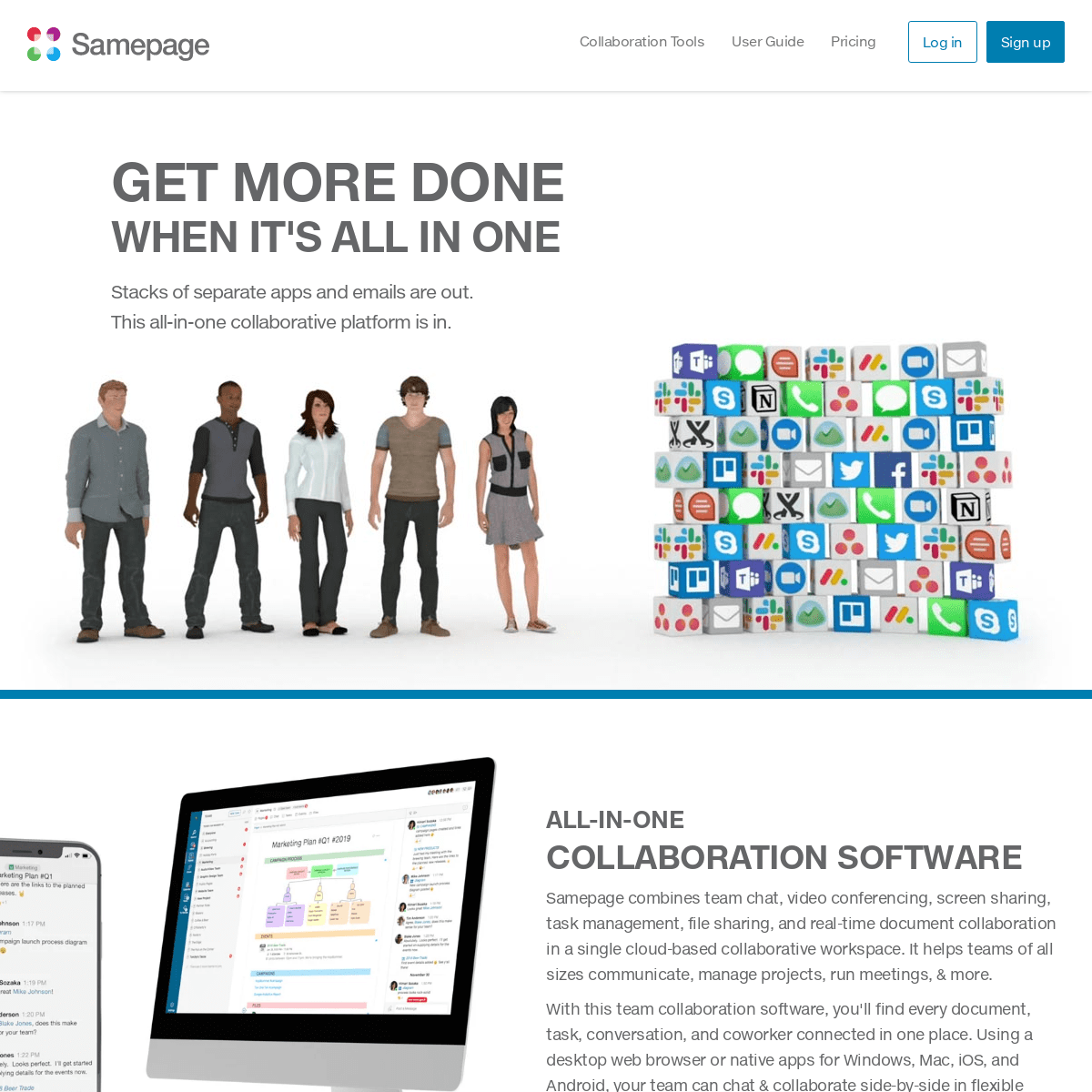 Collaboration Software | Online Team Collaboration App | Samepage