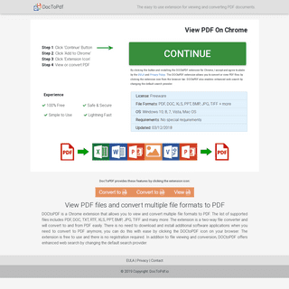 DOCtoPDF Download - Convert DOC and other file formats to PDF