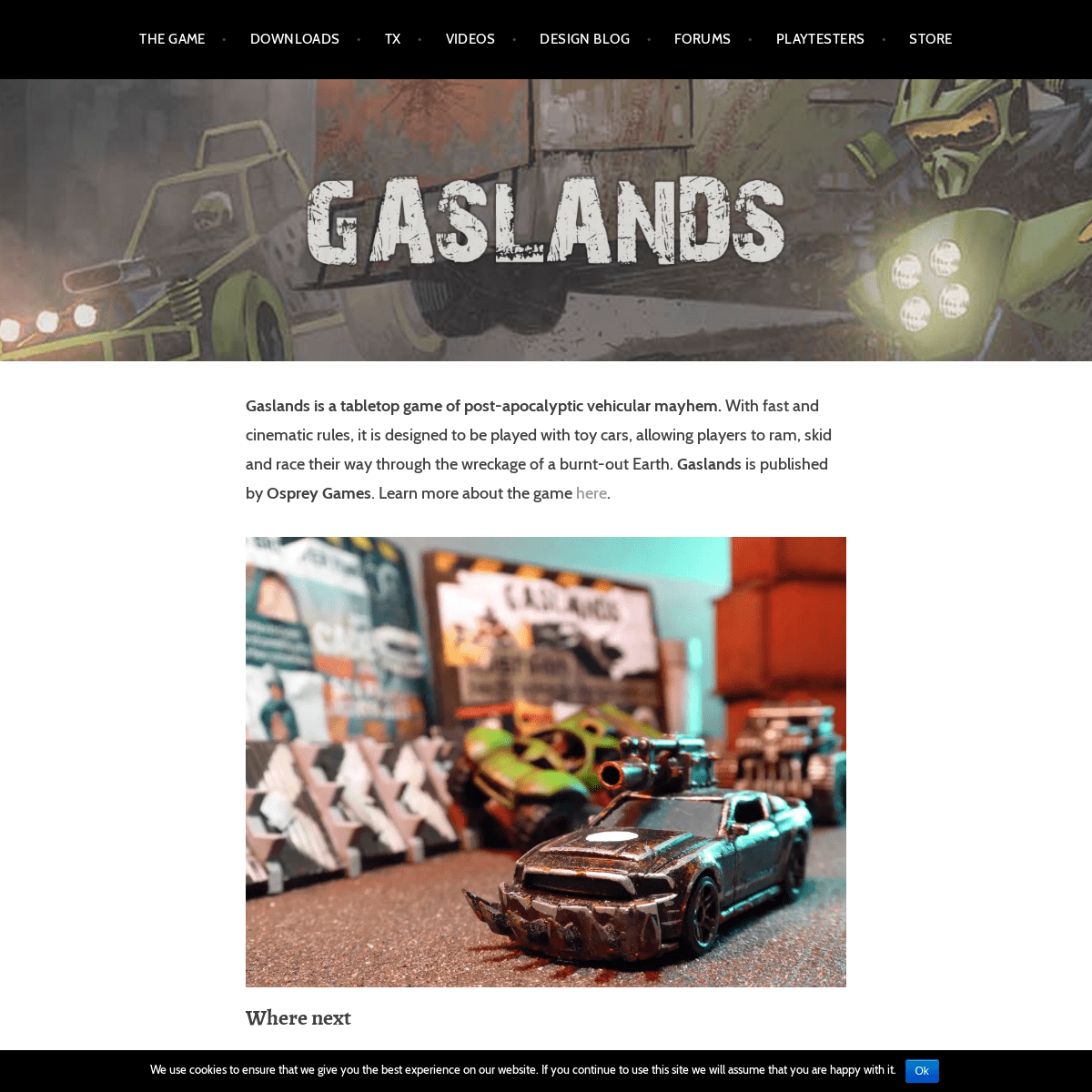 A complete backup of gaslands.com