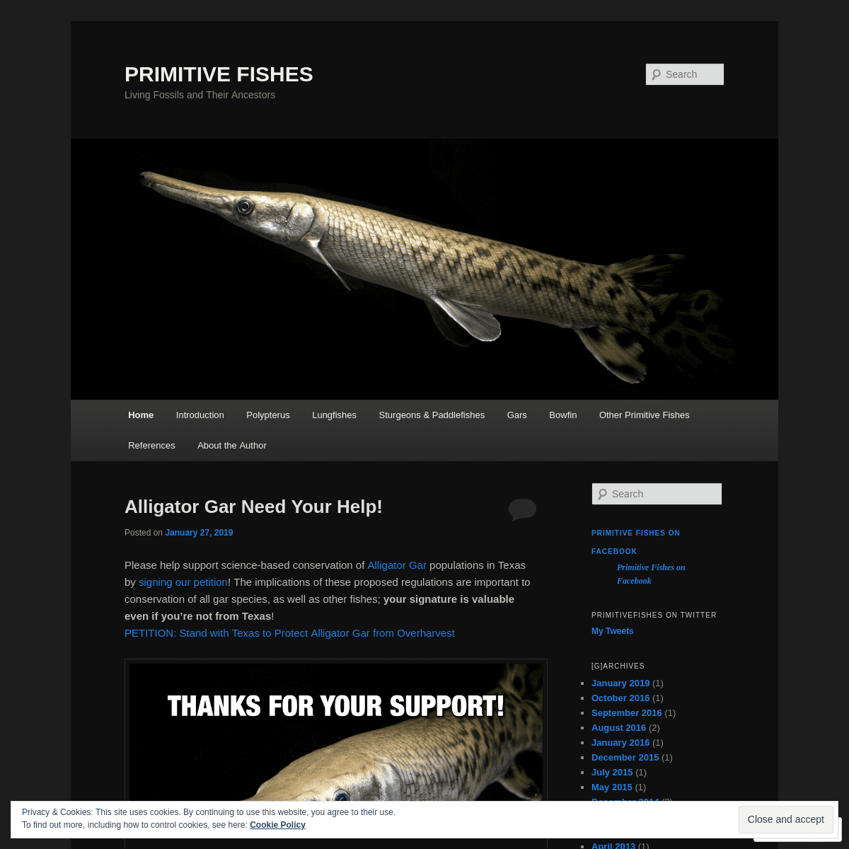 A complete backup of primitivefishes.com