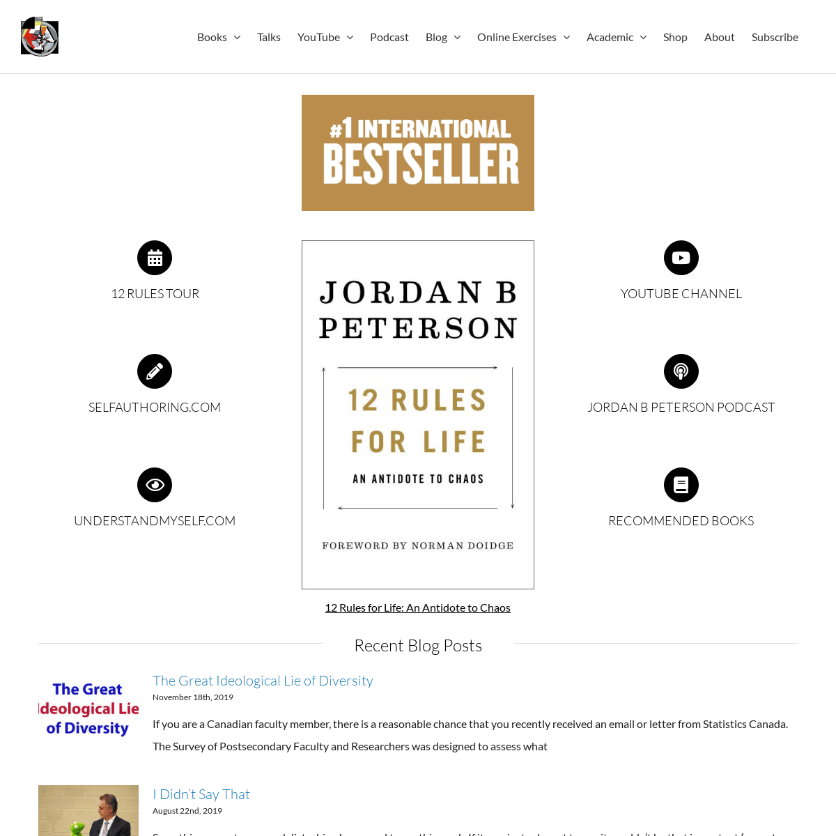 A complete backup of jordanbpeterson.com
