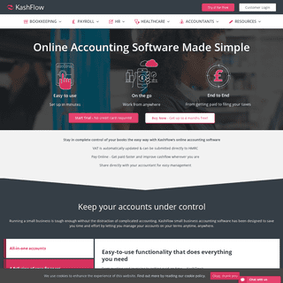 Online Accounting Software, Bookkeeping Software For Small Businesses
