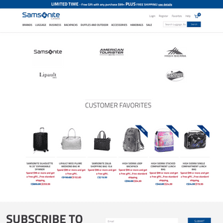 Samsonite Luggage, Backpacks, Bags & More | Samsonite