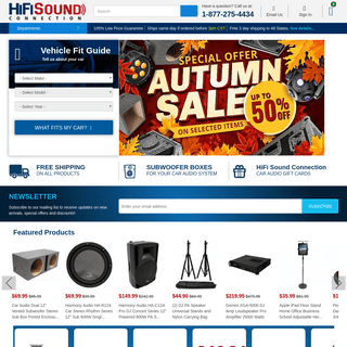 A complete backup of hifisoundconnection.com