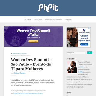 PHPit - Blog de PHP do Rafa Jaques