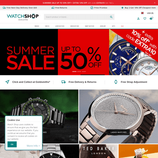 Watches | UK’s No.1 For Watches Online | WatchShop.com™
