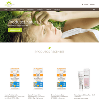 Biobeauty - cosmética natural ecológica e biológica - BioBeauty Boutique|Venda cosmética ecológica e biológica em Portugal