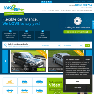 Bad Credit Car Finance | Lease to Buy Your New Car - Lease2Buy