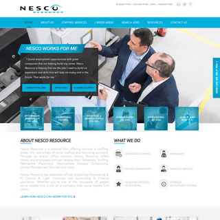 Careers at Nesco Resource - Home