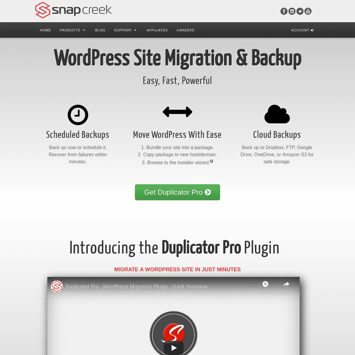 Duplicator Pro: Official Home of the #1 WordPress Migrate and Backup Plugin