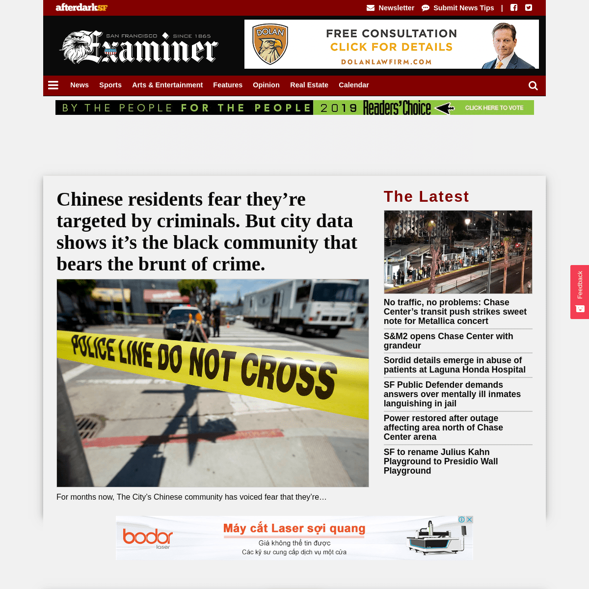 The San Francisco Examiner – San Francisco and Bay Area News