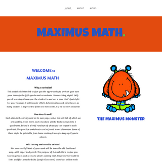 A complete backup of maximus3102math.weebly.com