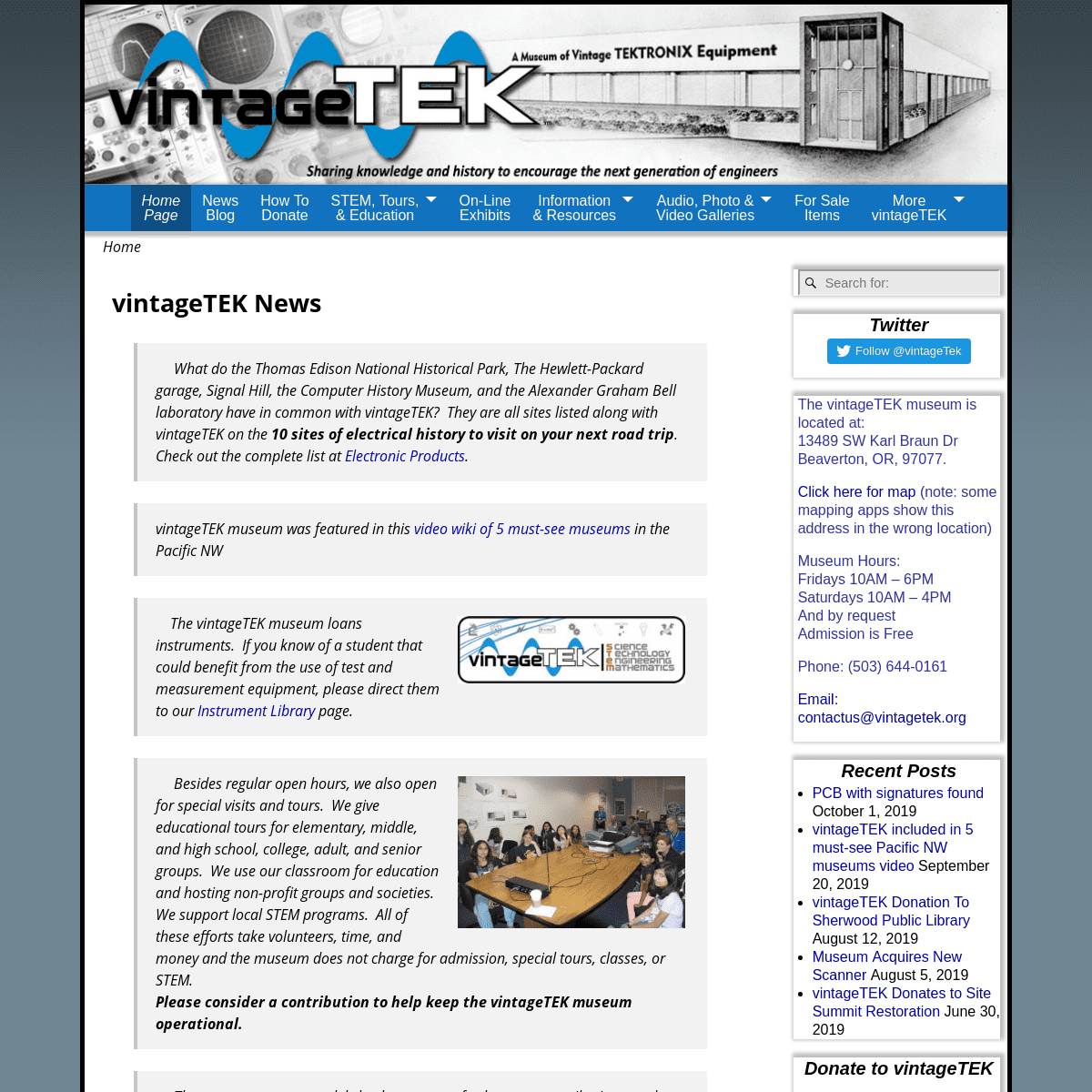 A complete backup of vintagetek.org