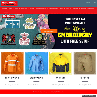 Hard yakka workwear at discounted prices | Hard yakka workwear