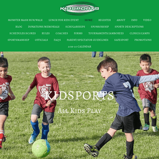 A complete backup of kidsports.org