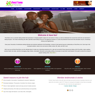 Penzi Tamu ~ Kenya's #1 Dating Website