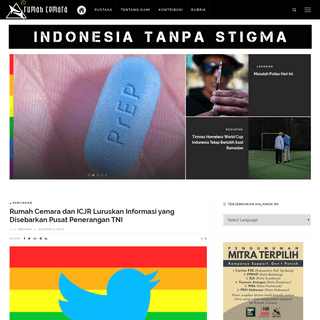 Rumah Cemara – Media untuk Indonesia tanpa Stigma