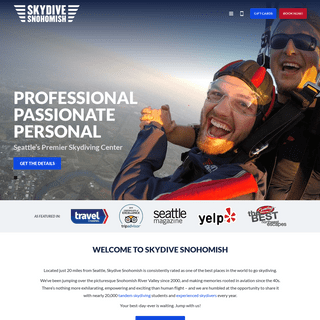 Skydive Snohomish - Skydiving Seattle & Washington State